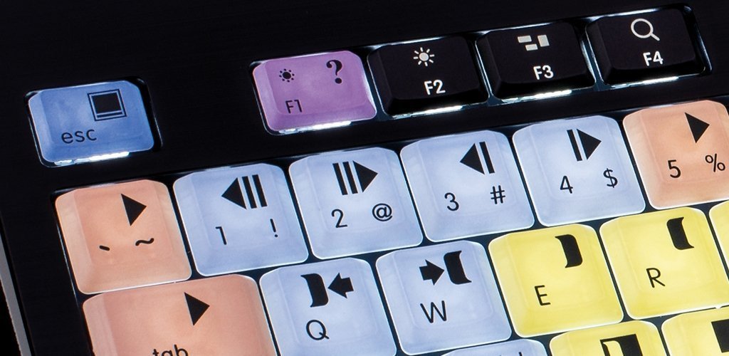 KB Covers Avid Media Composer Keyboard Editing Keyboard Compatible with macOS ＆ Windows Wired ＆ Wireless