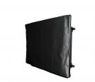 Large Flat Screen TV Marine Grade Nylon Dust Black Color Cover