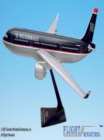 US Airways (97-05) Airbus A330-300 Airplane Miniature Model Snap Fit 1:200 Part# AAB-33030H-009