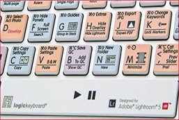 Full Size Shortcut Keyboard for Adobe Lightroom