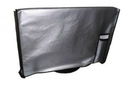 Flat Panel TV Cover with pocket for Remote Vinyl Padded Dust Covers