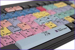 Logickeyboard Adobe Premiere Pro CS 6 Nero Slim Line PC Keyboard