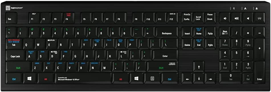 Shortcut Keyboard Compatible with Win 7-10- ASTRA 2 Backlit keyboard