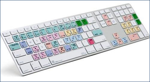 LogicKeyboard,Apple,Final Cut Studio,Aluminum Enclosure Keyboard