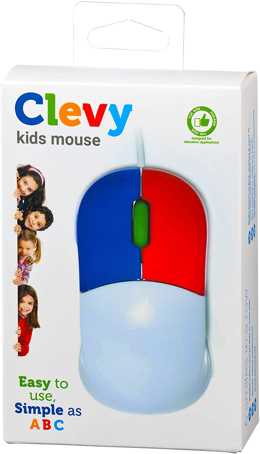Clevy Kids Optical USB Mouse Children Computer hardware