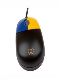AbleNet Chester Creek Optical Wired Mouse, Black Wired Scroll Wheel
