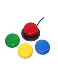 AbleNet Jelly Bean Twist - Accessible Switch - Set of 4 Colors 10033400