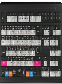 Logickeyboard Designed for Adobe Filmmaker - Premiere Pro/After Effects - Mac Astra 2 Backlit Keyboard # LKB-AEPP-A2M-US