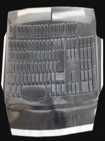 Biosafe Anti Microbial Keyboard Cover for Dell U473D Slim Multimedia Keyboard