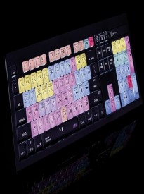 LogicKeyboard Color-Coded Shortcut Avid Pro Tools Mac Backlit ASTRA USB Wired Keyboard