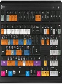 Logickeyboard Blender 3D PC ASTRA backlit Colorcoded shortcut Keyboard