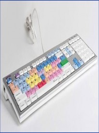 Logickeyboard LKBU-MCOM4-CWMU-US, AVID Media Composer Mac ALBA Keyboard