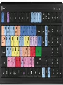 Logickeyboard AVID NewsCutter Astra 2 Backlit usb black Keyboard