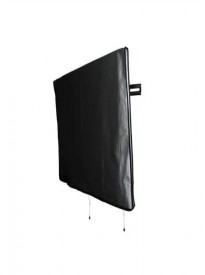 Large Flat Screen TV (70) Marine Grade Nylon Dust Black Color Cover (70 Cover - 63 x 4 x 38.5)