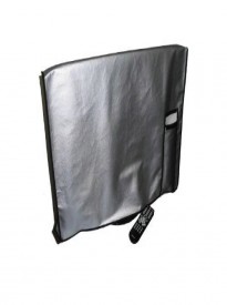 Large Flat Screen TV LED HDTV Vinyl Padded Dust Covers With Remote Control Pocket (37 Cover - 36 x 3.75